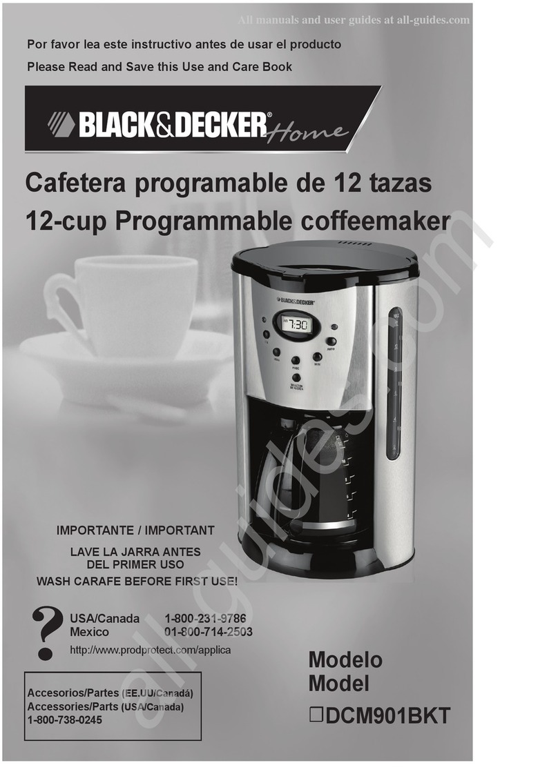 Black & Decker DCM901BKT Installation instructions