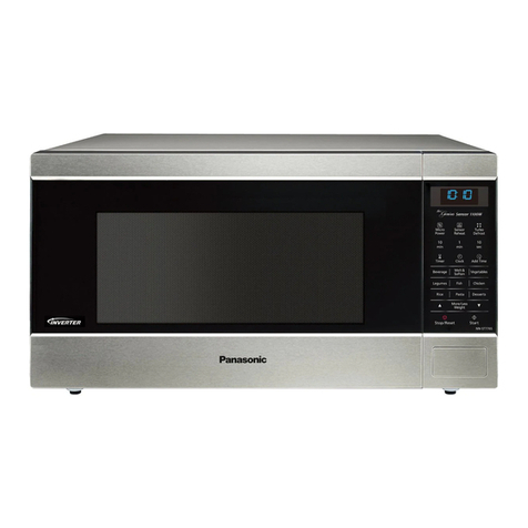 Panasonic NN-ST776S Service manual