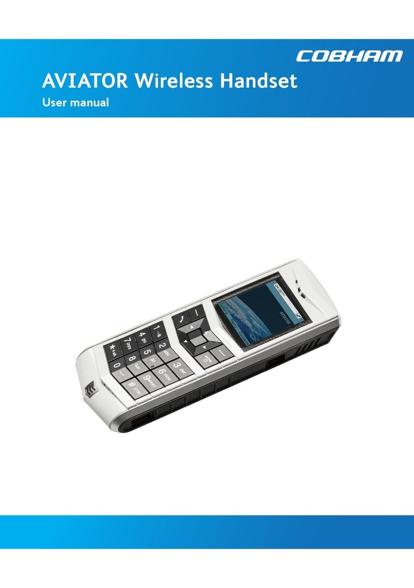 COBHAM AVIATOR 200 user manual