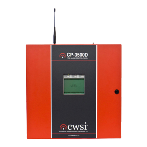 Tyco Fire Product CWSI CP-3500D User manual
