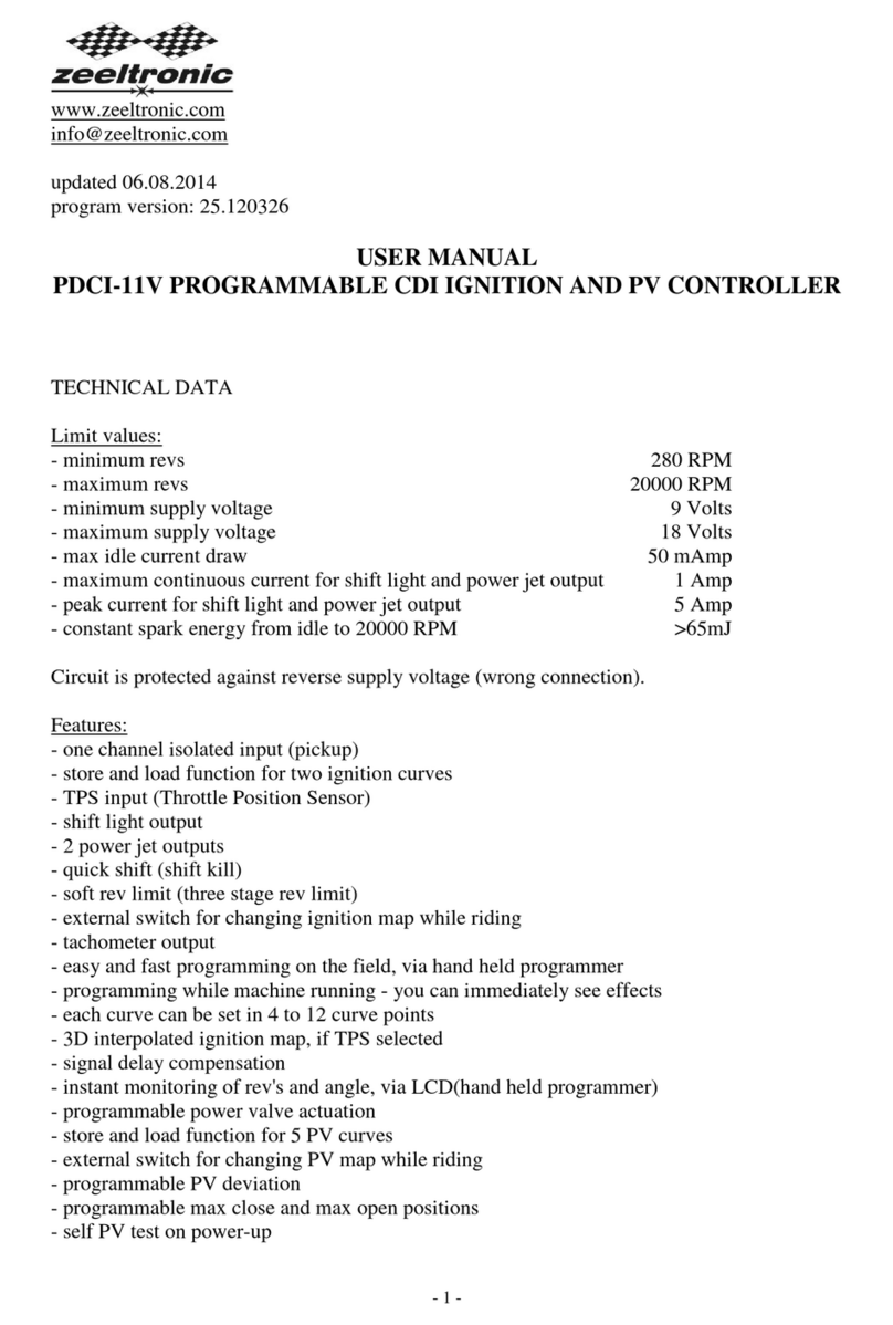 zeeltronic PDCI-11V User manual zeeltronic PDCI-11V User manual
