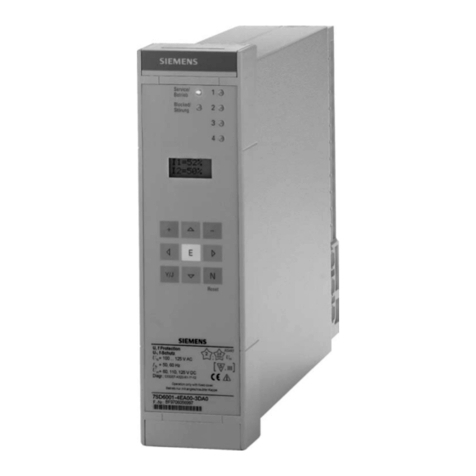 Siemens Siprotec 7SD600 User guide
