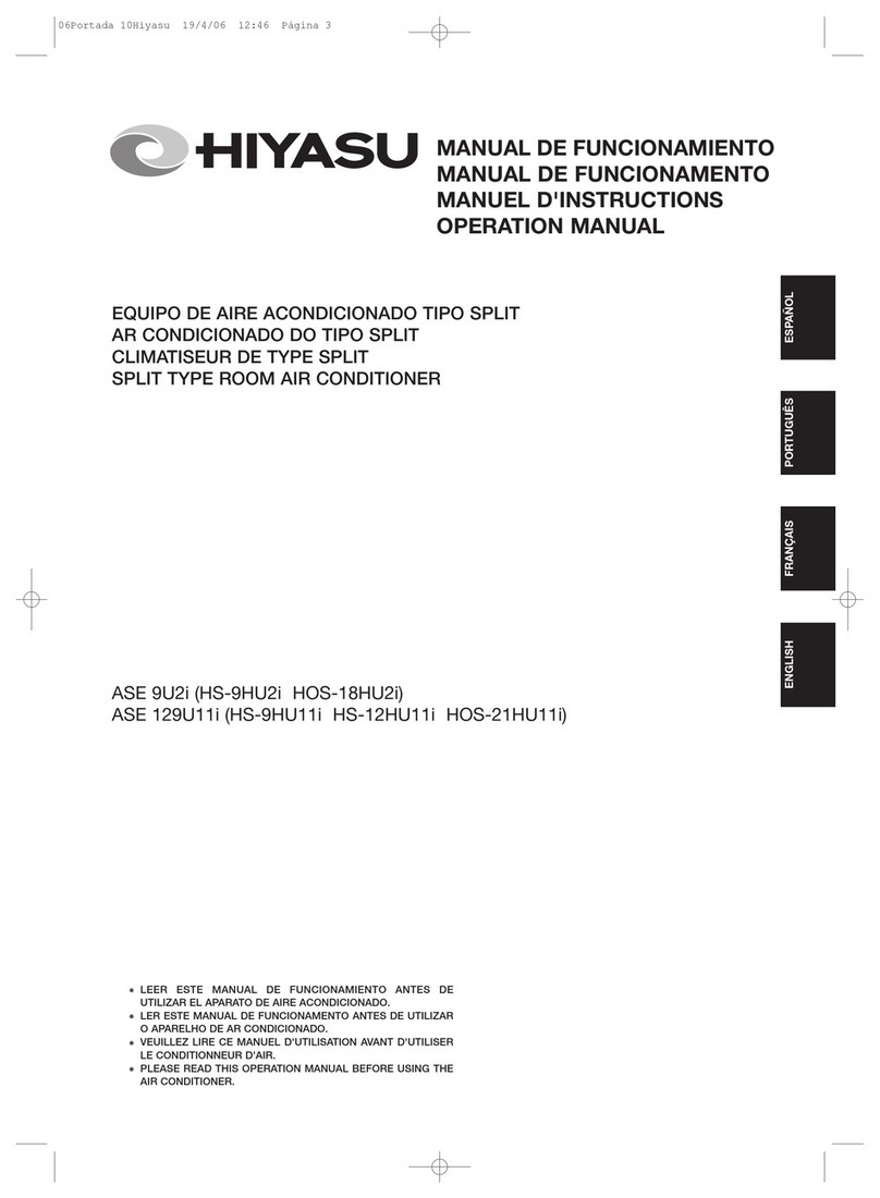 Hiyasu ASE 9U2i User manual
