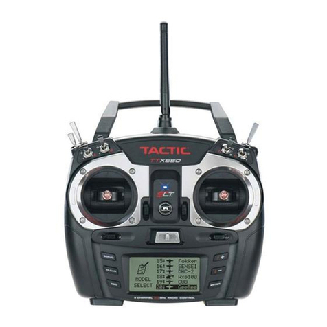 Tactic TACTIC TTX650 User instructions