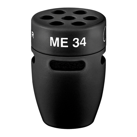 Sennheiser ME 34 instruction manual