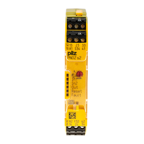 Pilz PNOZ s2 operating instructions