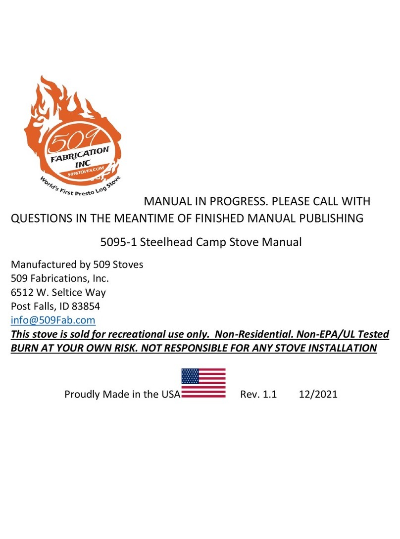 509 Fabrication 5095-1 manual