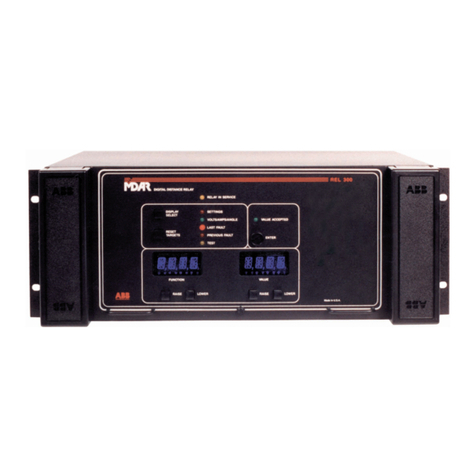 ABB MDAR User manual