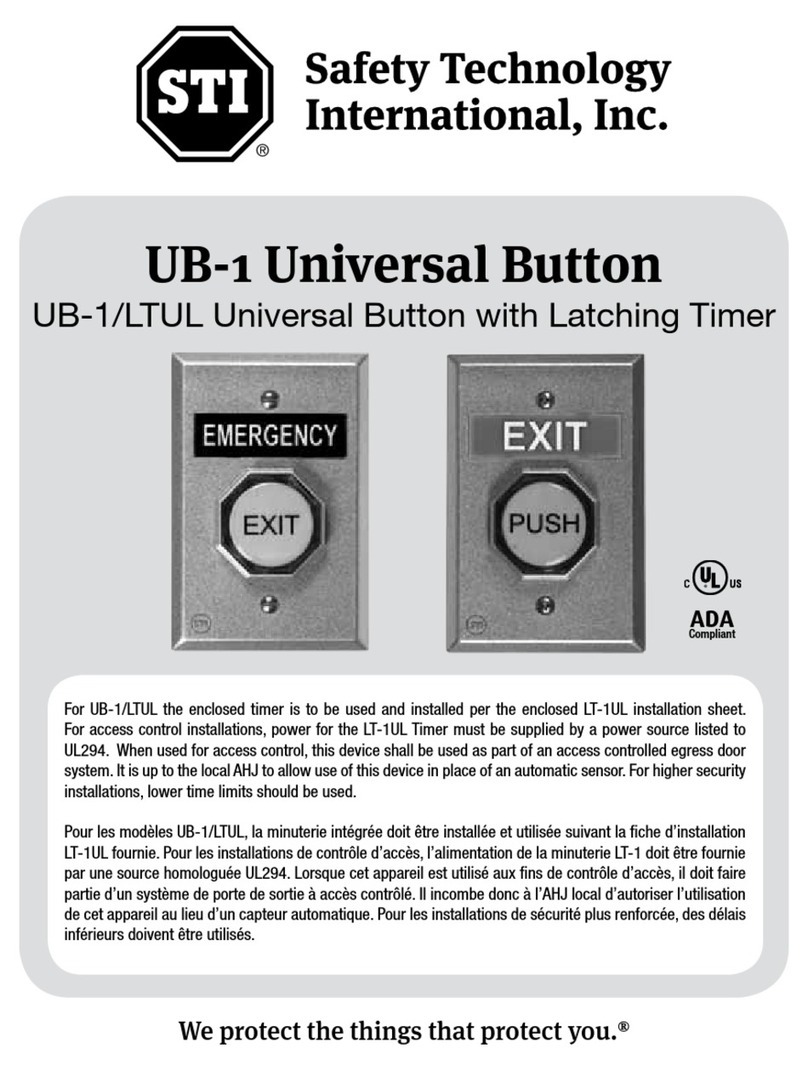 STI UB-1/LTUL manual