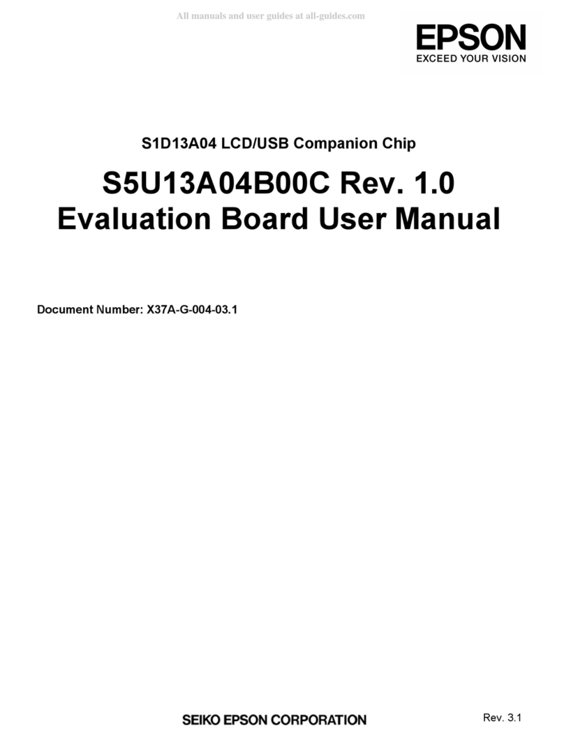 Epson S5U13A04B00C User manual