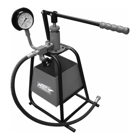 Inder Hydraulic P-231E User instruction manual