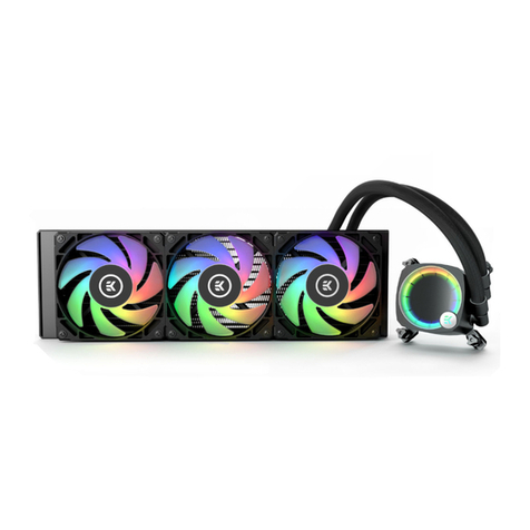 ekwb EK-Nucleus AIO CR360 Vision D-RGB installation manual
