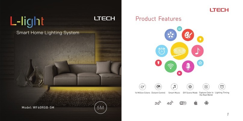 Ltech L-light WF60RGB-5M manual
