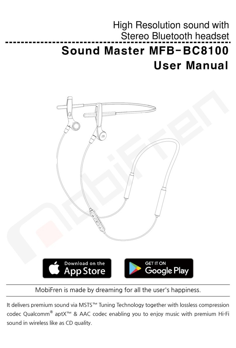 MobiFren Sound Master MFB-BC8100 User manual