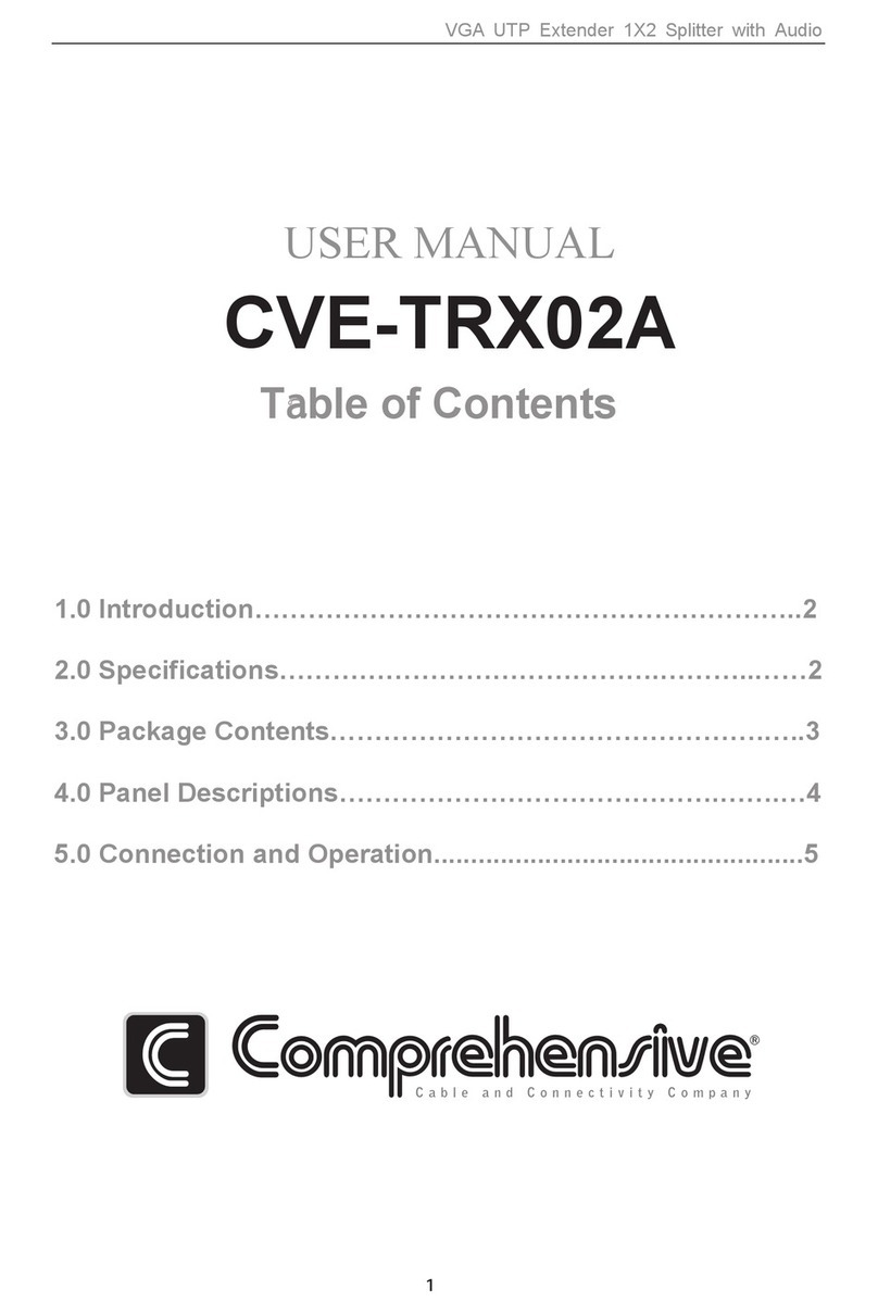Comprehensive CVE-TRX02A user manual