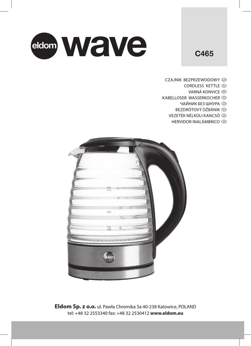 Eldom wave C465 User manual