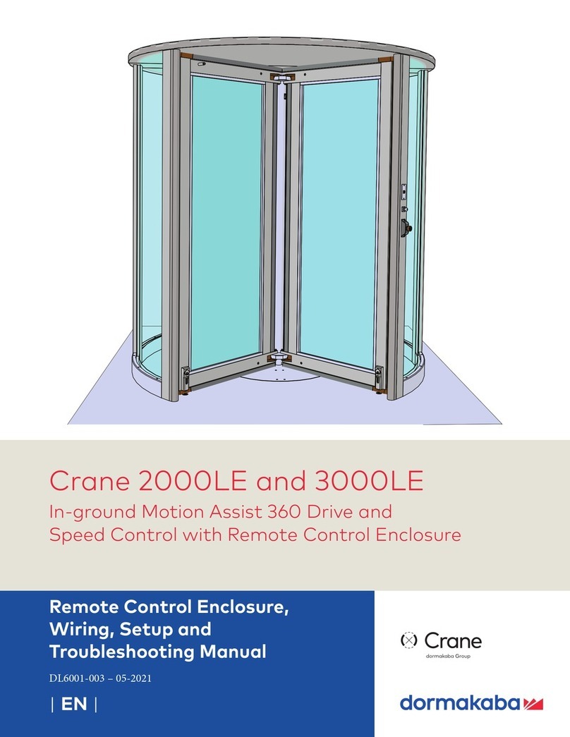 Dormakaba Crane 2000LE Guide