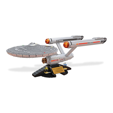 Mega Bloks U.S.S. Enterprise NCC-1701 User manual