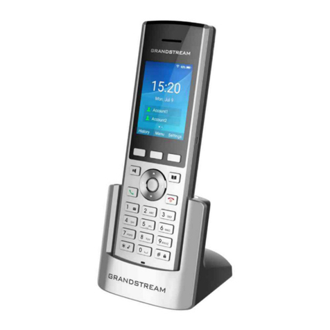 Grandstream Networks WP820 Operating and safety instructions