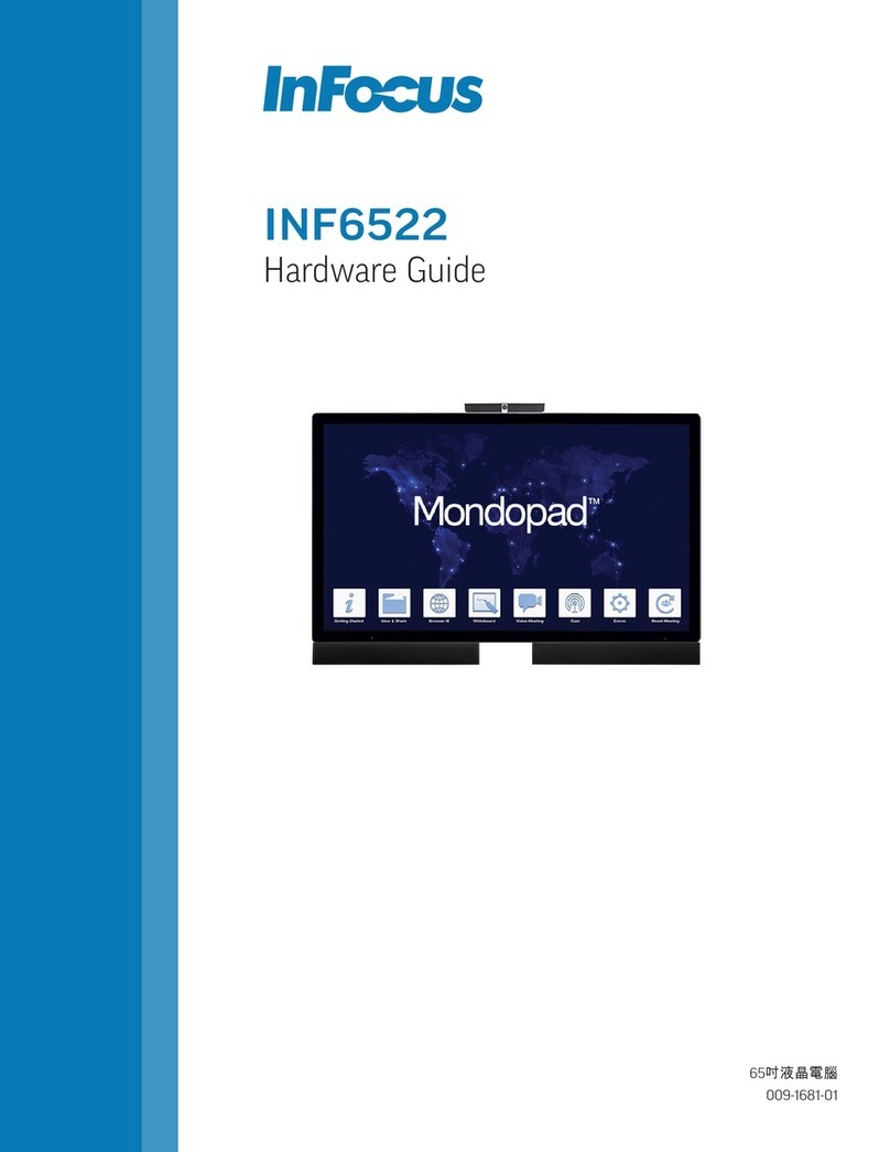 InFocus Monopad INF6522 Installation instructions