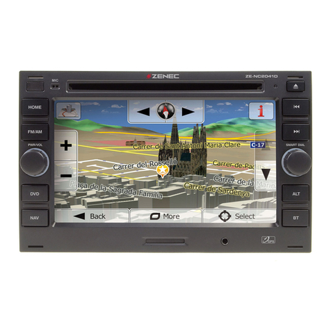 ZENEC ZE-NC2041D user manual ZENEC ZE-NC2041D user manual