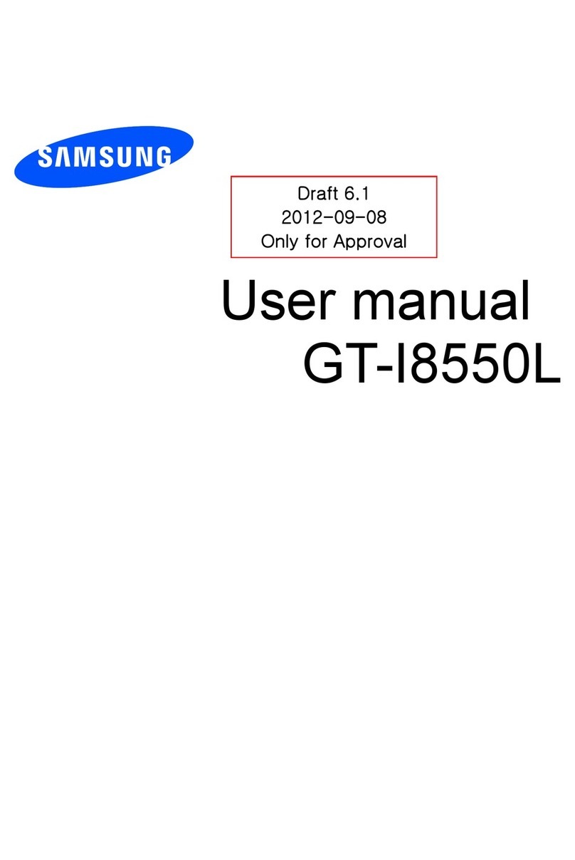 Samsung GT-I8550L User manual