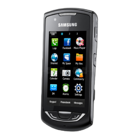 Samsung GT-S5628I user manual