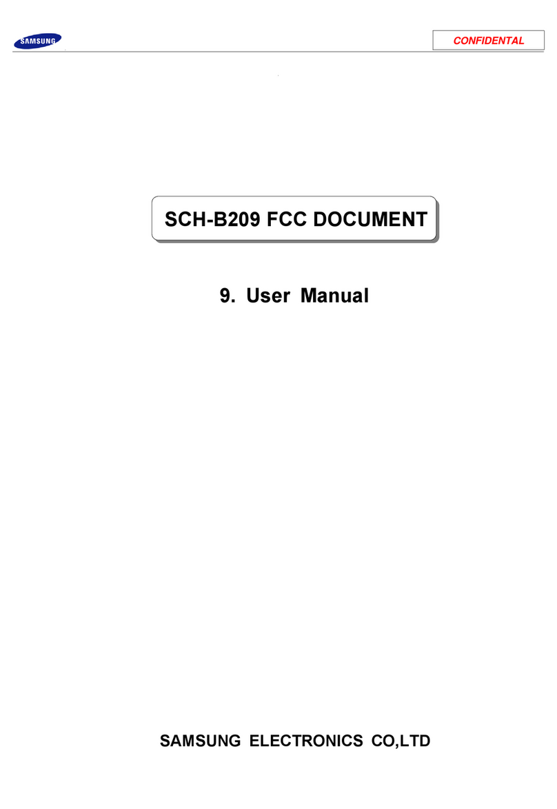 Samsung SCH-B209 User manual