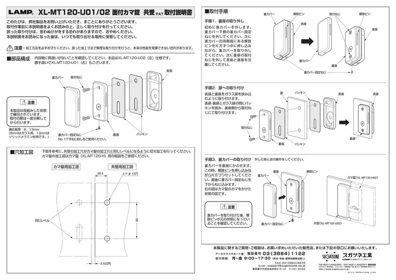 Lamp XL-MT120-U01 User manual