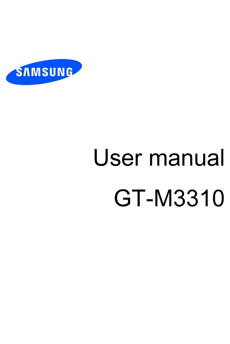 Samsung GT-M3310 User manual