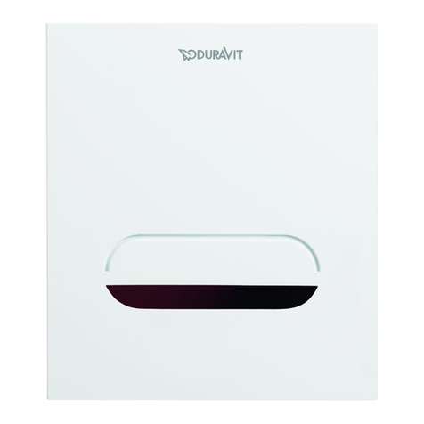 DURAVIT DuraSystem WD5006 000 000 User manual