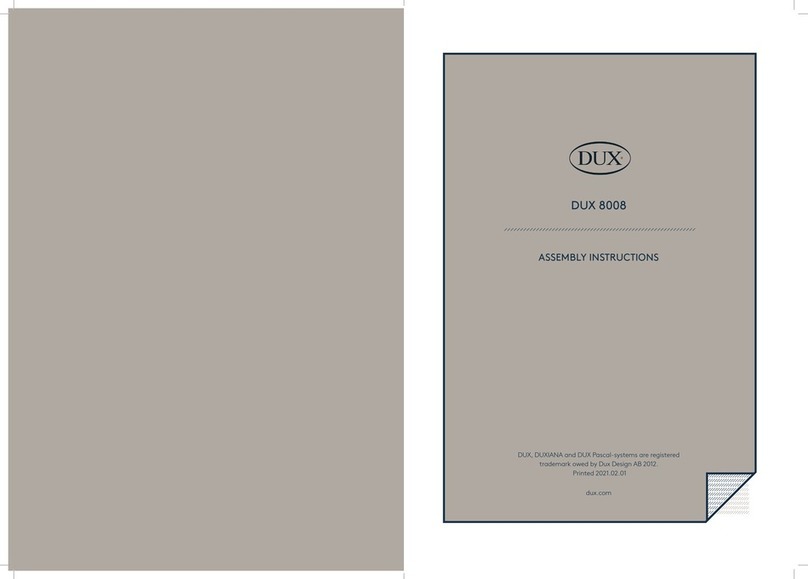 Dux 8008 User manual