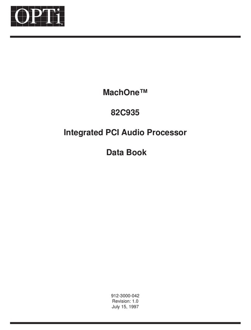 OPTi MachOne 82C935 Data book