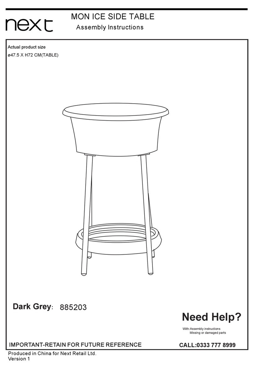 Next 885203 User manual Next 885203 User manual