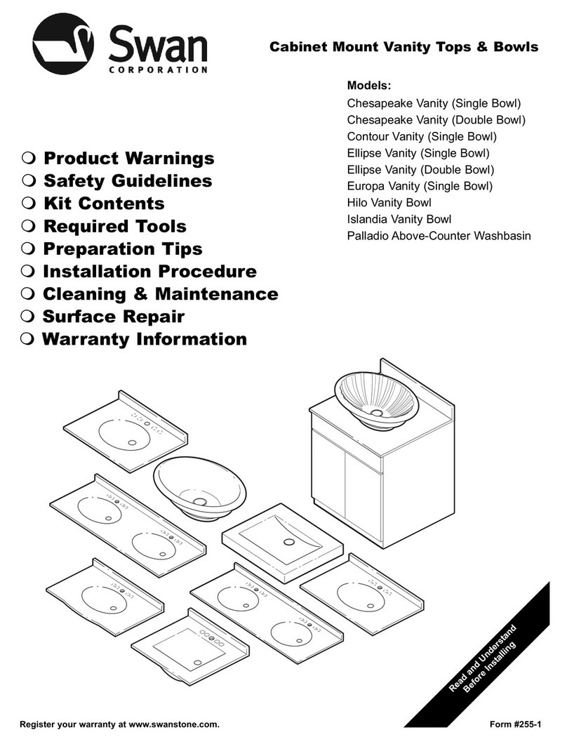Swann Chesapeake Vanity manual
