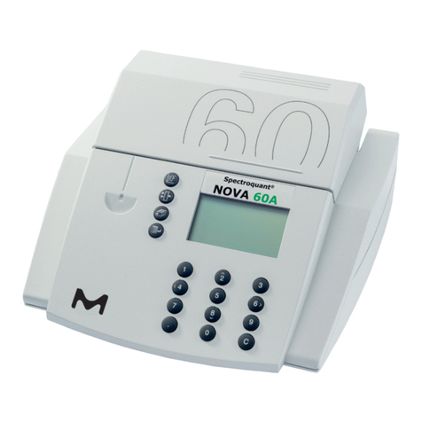 Supelco Spectroquant NOVA 60A operating manual Supelco Spectroquant NOVA 60A operating manual