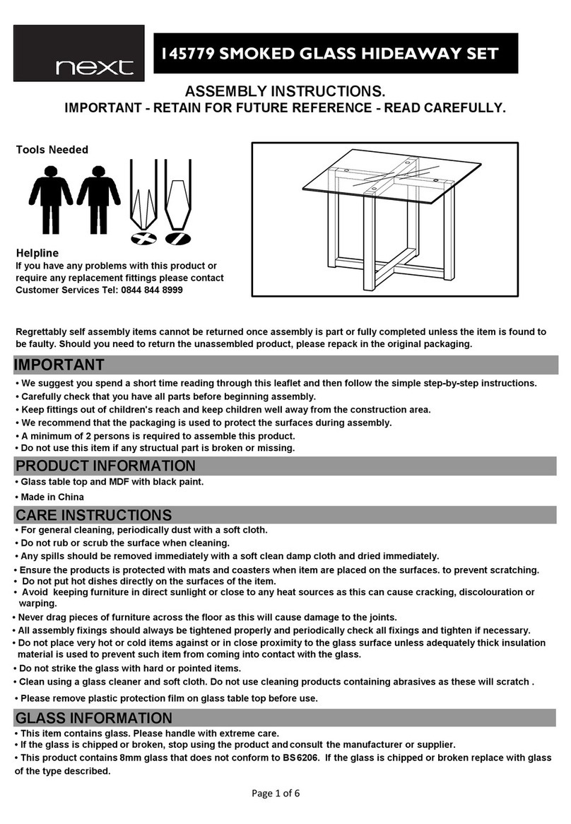 Next 145779 Assembly instructions