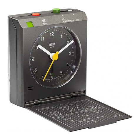 Braun BNC005 User manual