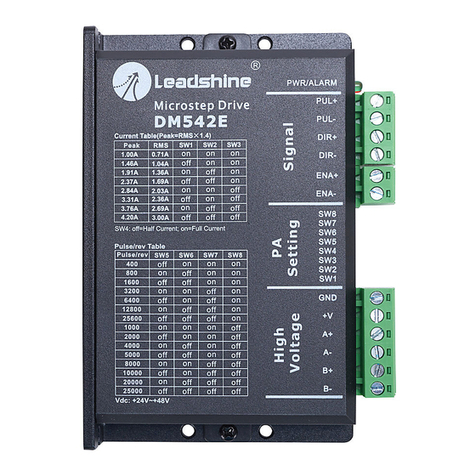 Leadshine Technology DM542E User manual