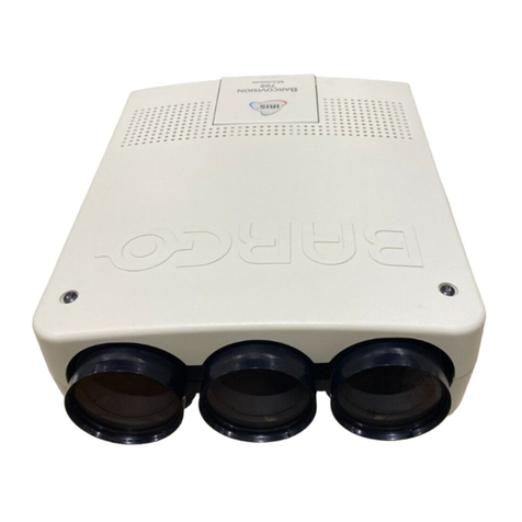Barco Vision 708 installation manual