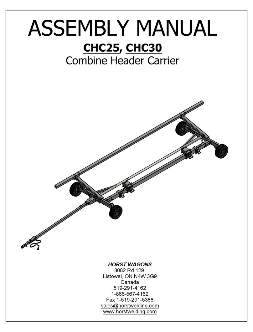 Horst CHC25 Assembly manual