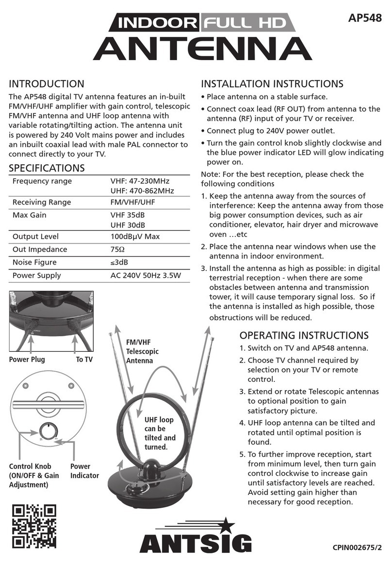 Arlec Antsig AP548 installation instructions