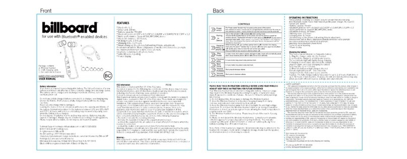 Kingray Billboard BB430 user manual