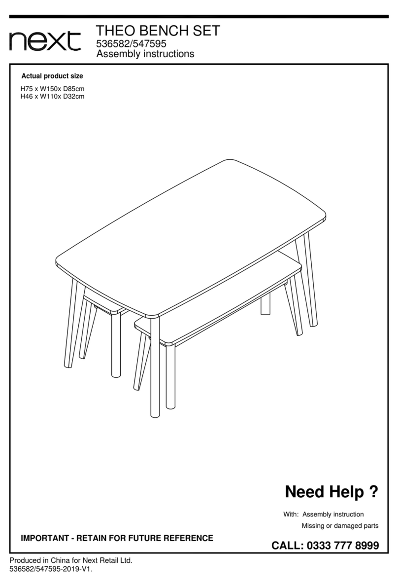 Next 536582 User manual Next 536582 User manual