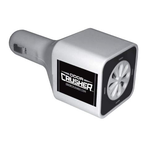 Odor Crusher Ozone Go User manual