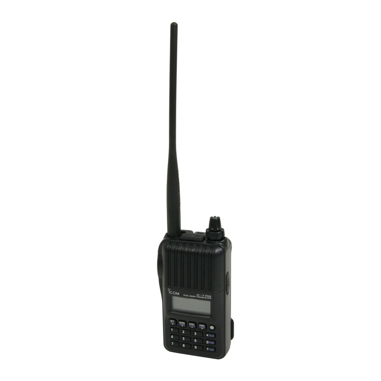 Icom IC-T70A User manual