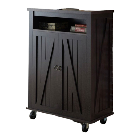 Furniture of America YNJ-1661C5 Assembly instructions
