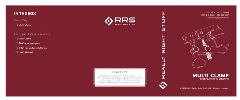 RRS MULTI-CLAMP quick start guide