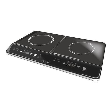 VonShef 2800W instruction manual