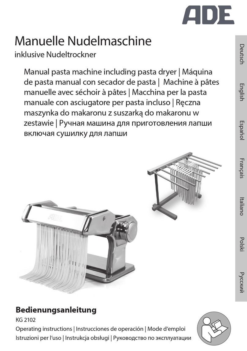 ADE KG 2102 operating instructions